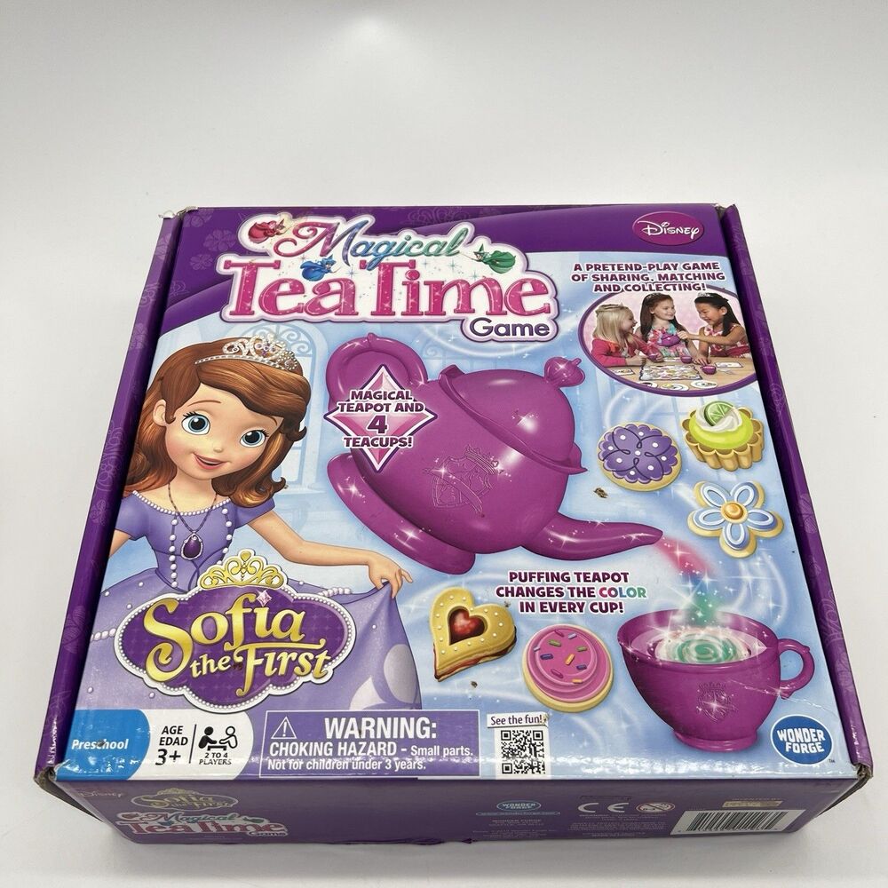 Wonder Forge Sofia The First Magical Tea Party Game Excellent Condition